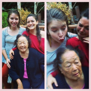 intergenerational beauty and silliness